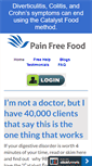 Mobile Screenshot of diverticulitispainfreefood.com